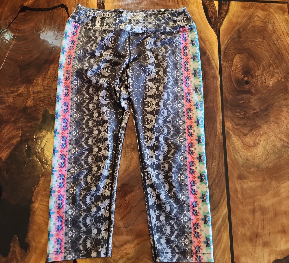 Prana Multicolor Patterned Kids Leggings